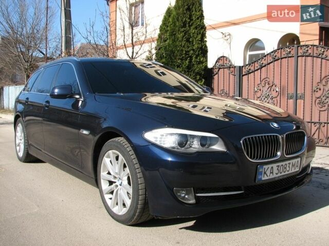 Синій БМВ 5 Серія, об'ємом двигуна 2 л та пробігом 399 тис. км за 12800 $, фото 1 на Automoto.ua