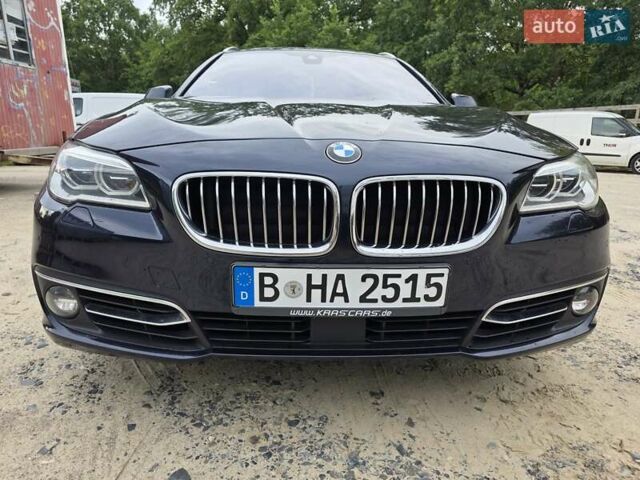 Синій БМВ 5 Серія, об'ємом двигуна 2.99 л та пробігом 250 тис. км за 16498 $, фото 1 на Automoto.ua