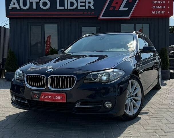 Синій БМВ 5 Серія, об'ємом двигуна 2 л та пробігом 234 тис. км за 16900 $, фото 1 на Automoto.ua