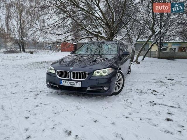 Синій БМВ 5 Серія, об'ємом двигуна 2 л та пробігом 233 тис. км за 14500 $, фото 1 на Automoto.ua