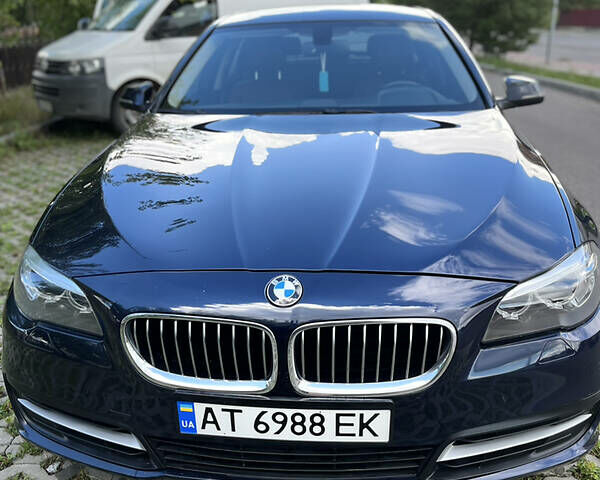 Синий БМВ 5 Серия, объемом двигателя 2 л и пробегом 2 тыс. км за 19500 $, фото 1 на Automoto.ua