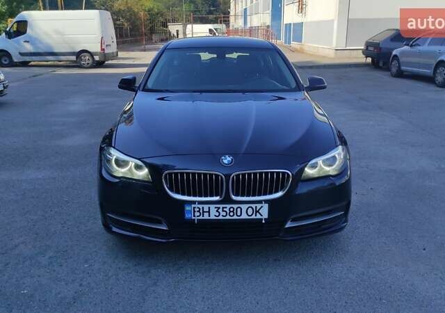 Синий БМВ 5 Серия, объемом двигателя 2 л и пробегом 140 тыс. км за 12300 $, фото 1 на Automoto.ua