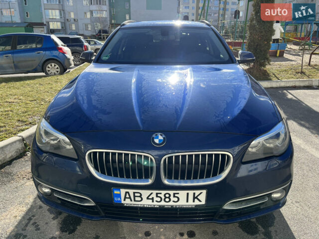 Синий БМВ 5 Серия, объемом двигателя 3 л и пробегом 227 тыс. км за 16500 $, фото 1 на Automoto.ua