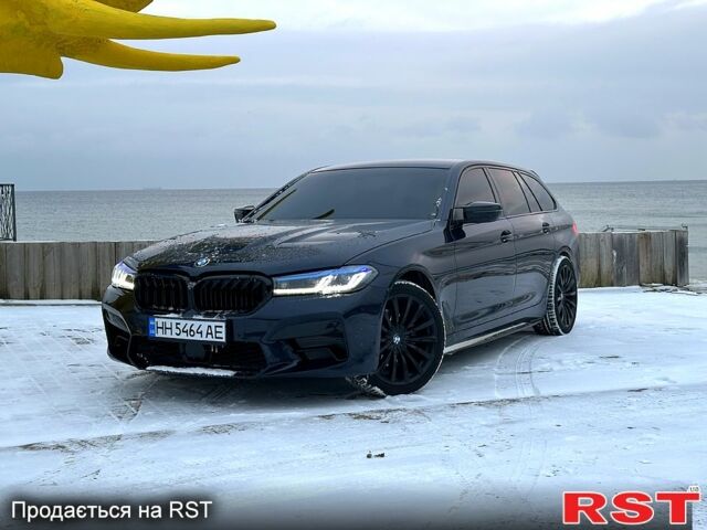 Синій БМВ 5 Серія, об'ємом двигуна 2 л та пробігом 198 тис. км за 26500 $, фото 1 на Automoto.ua