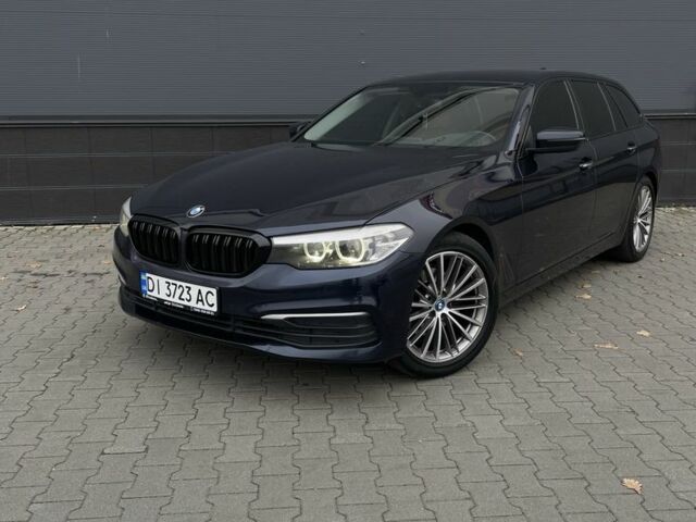 Синий БМВ 5 Серия, объемом двигателя 2 л и пробегом 164 тыс. км за 15999 $, фото 1 на Automoto.ua