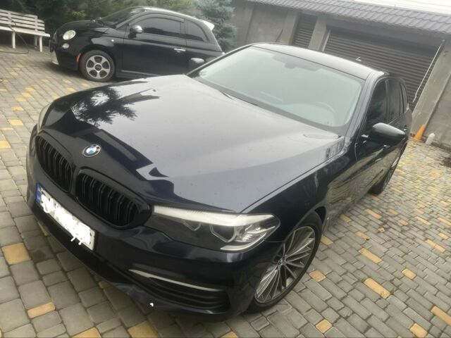 Синий БМВ 5 Серия, объемом двигателя 2 л и пробегом 167 тыс. км за 18500 $, фото 1 на Automoto.ua