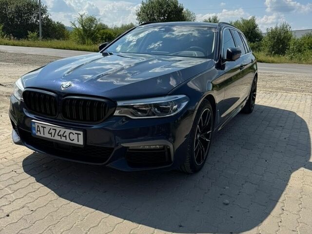 Синий БМВ 5 Серия, объемом двигателя 2.99 л и пробегом 280 тыс. км за 25400 $, фото 1 на Automoto.ua