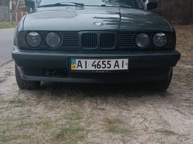 Зеленый БМВ 5 Серия, объемом двигателя 2.5 л и пробегом 304 тыс. км за 2500 $, фото 1 на Automoto.ua