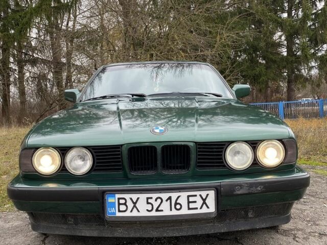 Зеленый БМВ 5 Серия, объемом двигателя 2 л и пробегом 520 тыс. км за 2000 $, фото 1 на Automoto.ua