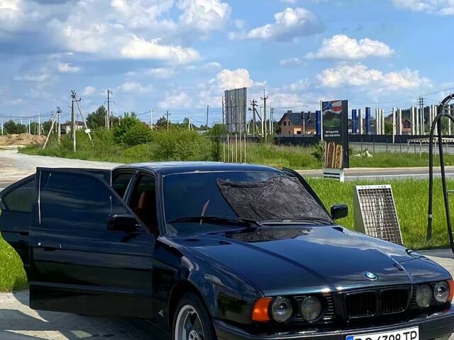 Зеленый БМВ 5 Серия, объемом двигателя 2 л и пробегом 350 тыс. км за 1800 $, фото 1 на Automoto.ua