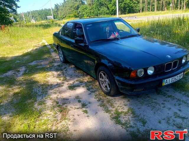 Зеленый БМВ 5 Серия, объемом двигателя 2.5 л и пробегом 446 тыс. км за 2600 $, фото 1 на Automoto.ua