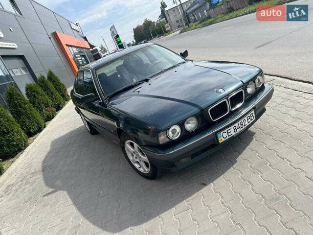 БМВ 5 Серия 1995 в Черновцах на Automoto.ua Зеленый БМВ 5 Серия, объемом двигателя 2.5 л и пробегом 344 тыс. км за 3500 $, фото 1 на Automoto.ua