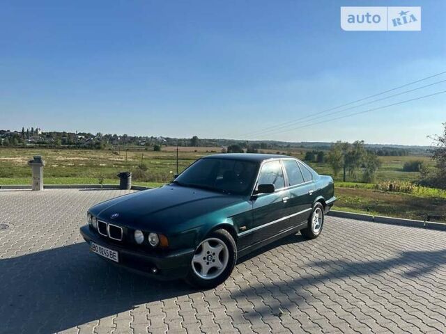 Зеленый БМВ 5 Серия, объемом двигателя 1.99 л и пробегом 200 тыс. км за 2900 $, фото 1 на Automoto.ua
