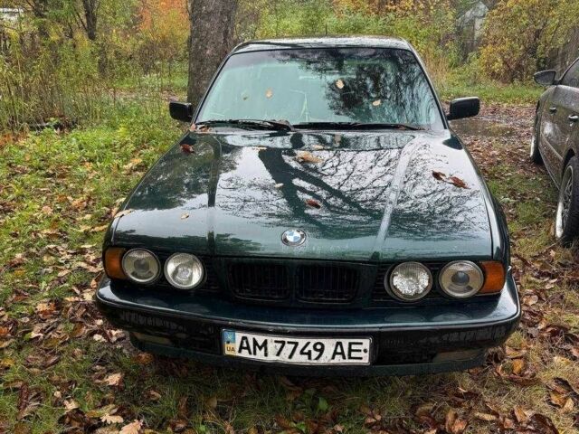 Зеленый БМВ 5 Серия, объемом двигателя 2 л и пробегом 3 тыс. км за 1899 $, фото 1 на Automoto.ua