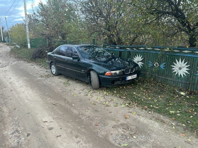Зеленый БМВ 5 Серия, объемом двигателя 2 л и пробегом 390 тыс. км за 3100 $, фото 1 на Automoto.ua