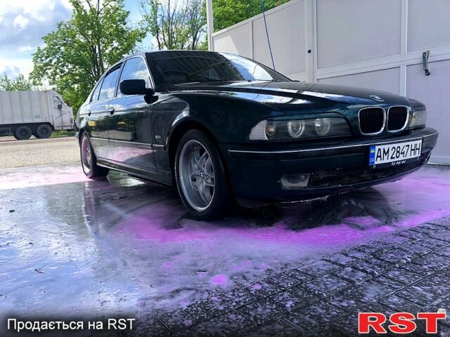 Зелений БМВ 5 Серія, об'ємом двигуна 2.5 л та пробігом 420 тис. км за 4200 $, фото 1 на Automoto.ua