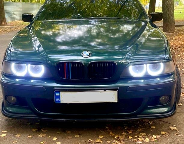 Зеленый БМВ 5 Серия, объемом двигателя 2.8 л и пробегом 350 тыс. км за 4600 $, фото 1 на Automoto.ua