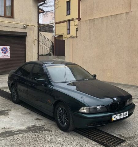 Зеленый БМВ 5 Серия, объемом двигателя 1.99 л и пробегом 248 тыс. км за 3800 $, фото 1 на Automoto.ua