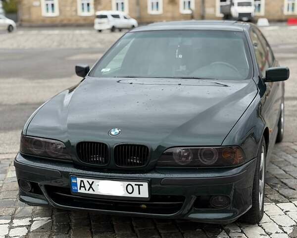 Зеленый БМВ 5 Серия, объемом двигателя 3 л и пробегом 450 тыс. км за 6200 $, фото 1 на Automoto.ua