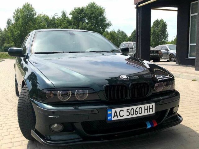 Зеленый БМВ 5 Серия, объемом двигателя 2.9 л и пробегом 487 тыс. км за 7200 $, фото 1 на Automoto.ua