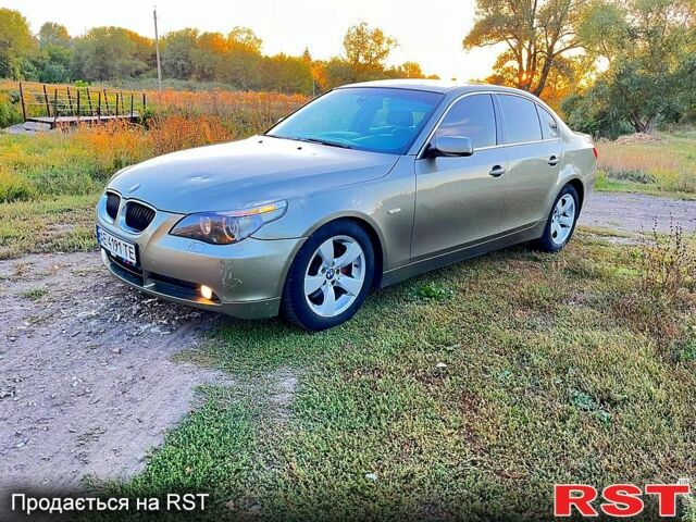 Зеленый БМВ 5 Серия, объемом двигателя 2.2 л и пробегом 246 тыс. км за 5900 $, фото 1 на Automoto.ua