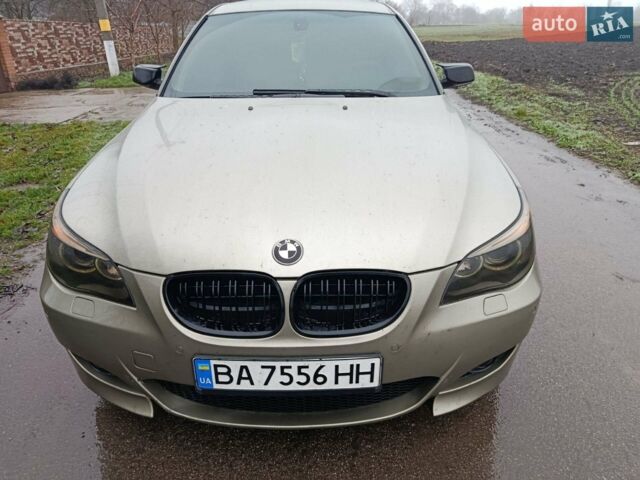 Зеленый БМВ 5 Серия, объемом двигателя 3 л и пробегом 310 тыс. км за 11500 $, фото 1 на Automoto.ua