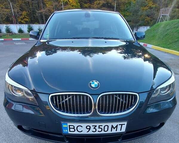 Зеленый БМВ 5 Серия, объемом двигателя 2.5 л и пробегом 280 тыс. км за 9666 $, фото 1 на Automoto.ua