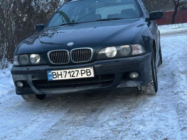 Зеленый БМВ 5 Серия, объемом двигателя 2.5 л и пробегом 371 тыс. км за 3500 $, фото 1 на Automoto.ua