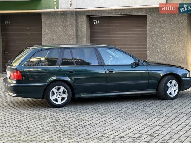 Зеленый БМВ 5 Серия, объемом двигателя 1.99 л и пробегом 330 тыс. км за 3350 $, фото 1 на Automoto.ua