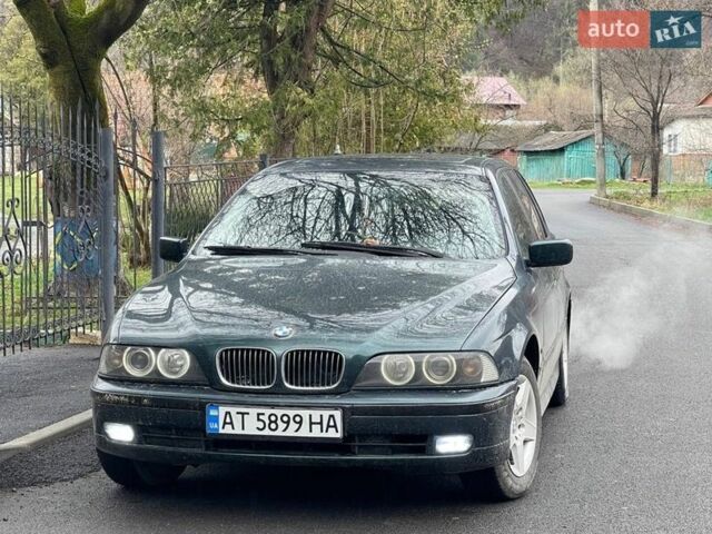Зелений БМВ 5 Серія, об'ємом двигуна 2 л та пробігом 343 тис. км за 3000 $, фото 1 на Automoto.ua