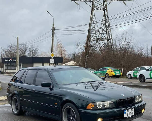 Зеленый БМВ 5 Серия, объемом двигателя 2.5 л и пробегом 478 тыс. км за 5000 $, фото 1 на Automoto.ua