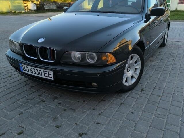 Зеленый БМВ 5 Серия, объемом двигателя 2.5 л и пробегом 443 тыс. км за 3600 $, фото 1 на Automoto.ua