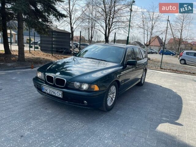 Зеленый БМВ 5 Серия, объемом двигателя 2.5 л и пробегом 350 тыс. км за 3750 $, фото 1 на Automoto.ua