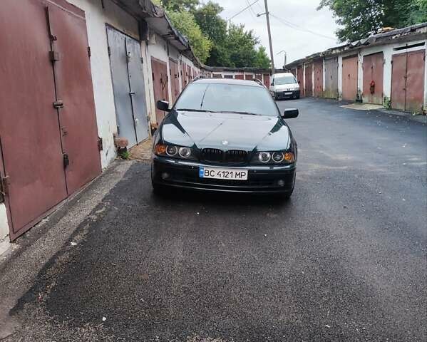 Зеленый БМВ 5 Серия, объемом двигателя 2.5 л и пробегом 527 тыс. км за 10500 $, фото 1 на Automoto.ua