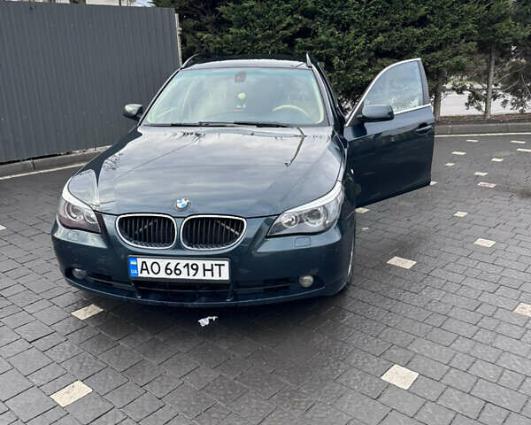 Зеленый БМВ 5 Серия, объемом двигателя 2 л и пробегом 415 тыс. км за 7000 $, фото 1 на Automoto.ua