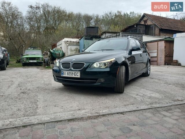Зеленый БМВ 5 Серия, объемом двигателя 3 л и пробегом 149 тыс. км за 10000 $, фото 1 на Automoto.ua