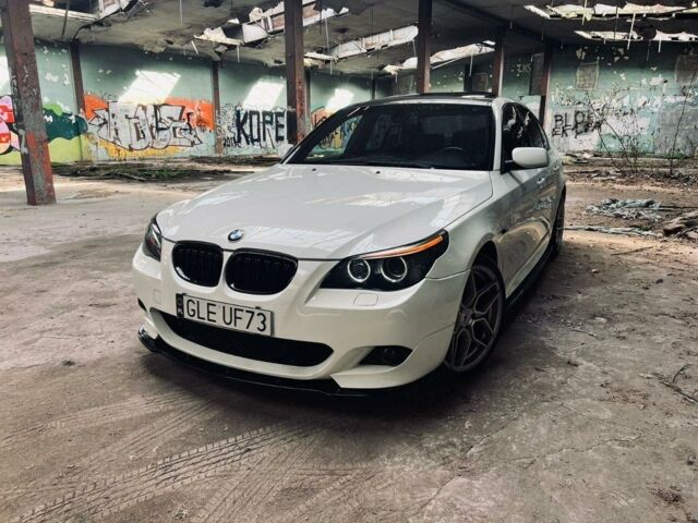 Білий БМВ 520, об'ємом двигуна 3 л та пробігом 206 тис. км за 4200 $, фото 1 на Automoto.ua