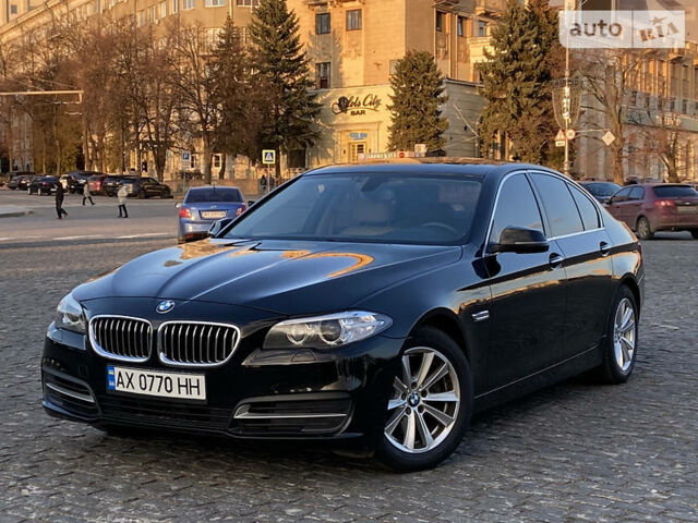 Чорний БМВ 520, об'ємом двигуна 2 л та пробігом 121 тис. км за 16700 $, фото 1 на Automoto.ua