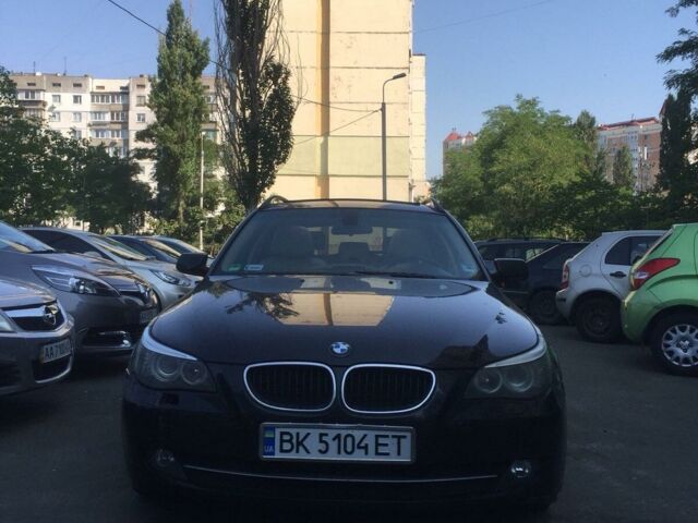 Черный БМВ 520, объемом двигателя 2 л и пробегом 400 тыс. км за 9000 $, фото 1 на Automoto.ua