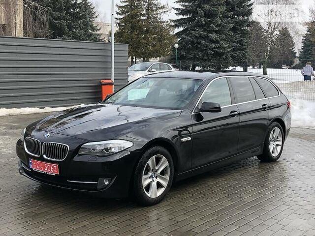 Чорний БМВ 520, об'ємом двигуна 2 л та пробігом 272 тис. км за 12999 $, фото 1 на Automoto.ua