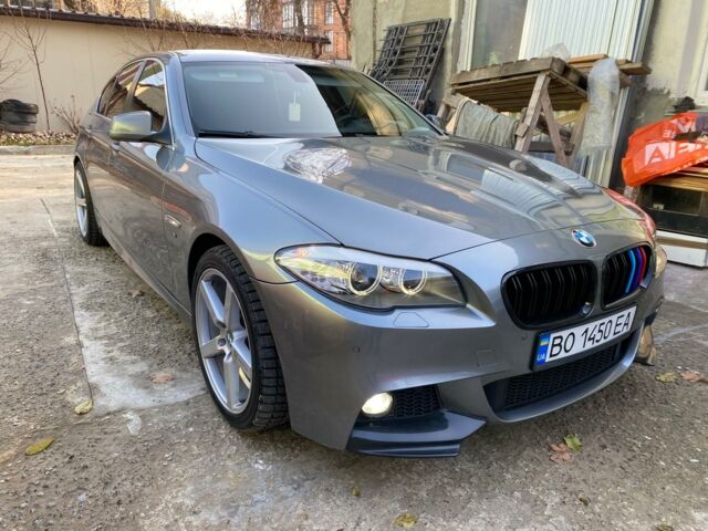 Серый БМВ 520, объемом двигателя 2 л и пробегом 268 тыс. км за 19900 $, фото 1 на Automoto.ua