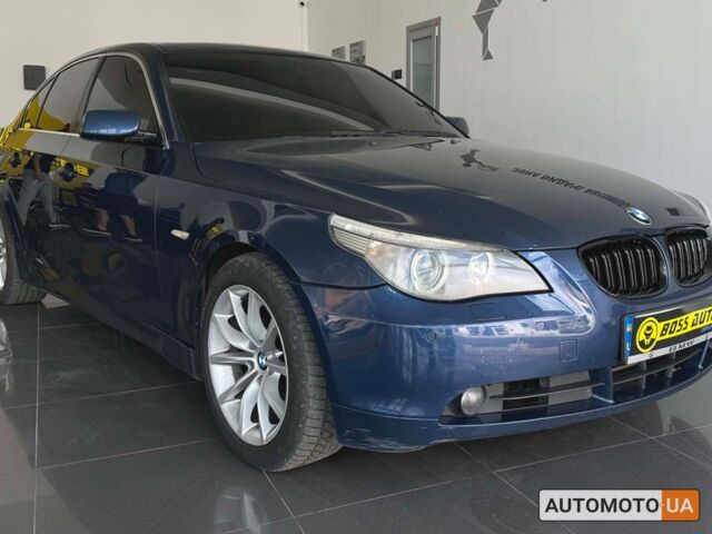 Синий БМВ 520, объемом двигателя 2.2 л и пробегом 275 тыс. км за 6700 $, фото 1 на Automoto.ua