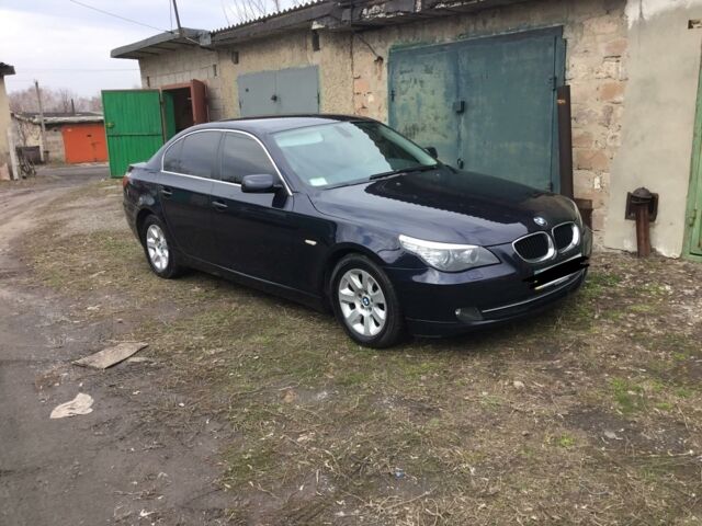 Синий БМВ 520, объемом двигателя 2 л и пробегом 148 тыс. км за 13000 $, фото 1 на Automoto.ua