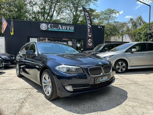 Синий БМВ 520, объемом двигателя 2 л и пробегом 223 тыс. км за 13000 $, фото 1 на Automoto.ua