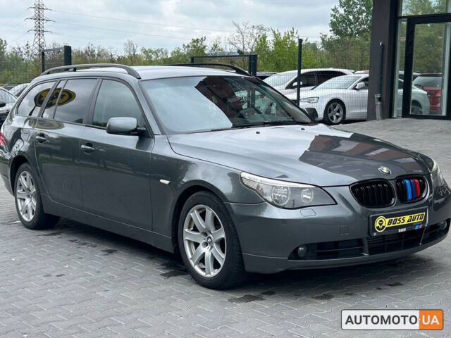 Серый БМВ 525, объемом двигателя 2.5 л и пробегом 367 тыс. км за 8600 $, фото 1 на Automoto.ua