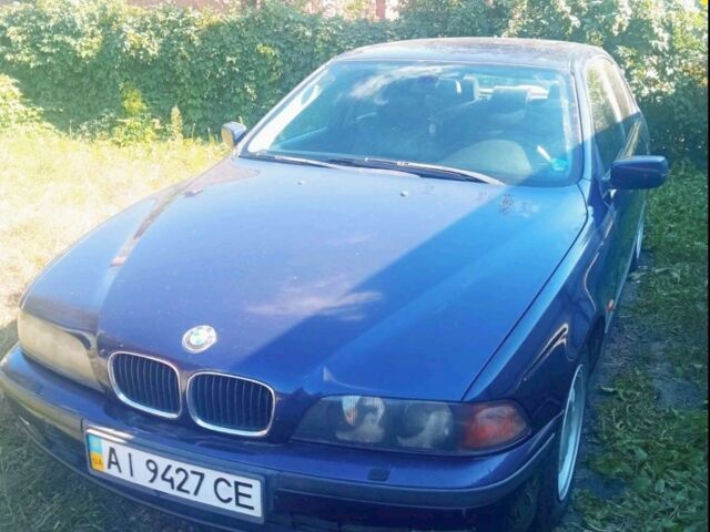 Синій БМВ 525, об'ємом двигуна 2.5 л та пробігом 380 тис. км за 4200 $, фото 1 на Automoto.ua