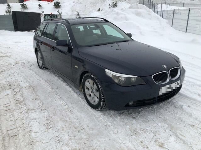 Синий БМВ 525, объемом двигателя 2.5 л и пробегом 266 тыс. км за 3700 $, фото 1 на Automoto.ua