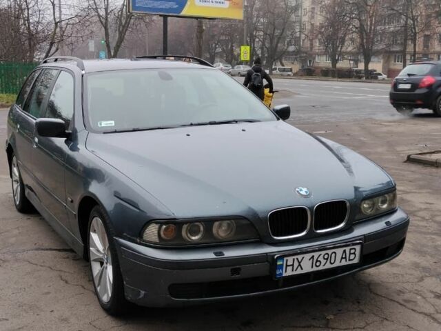 Синій БМВ 525 тдс, об'ємом двигуна 2.5 л та пробігом 370 тис. км за 2800 $, фото 1 на Automoto.ua