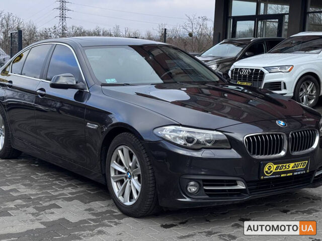 Черный БМВ 528, объемом двигателя 2 л и пробегом 163 тыс. км за 14800 $, фото 1 на Automoto.ua