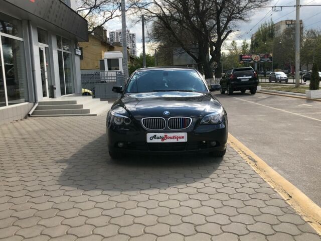 Черный БМВ 530, объемом двигателя 3 л и пробегом 184 тыс. км за 9500 $, фото 1 на Automoto.ua
